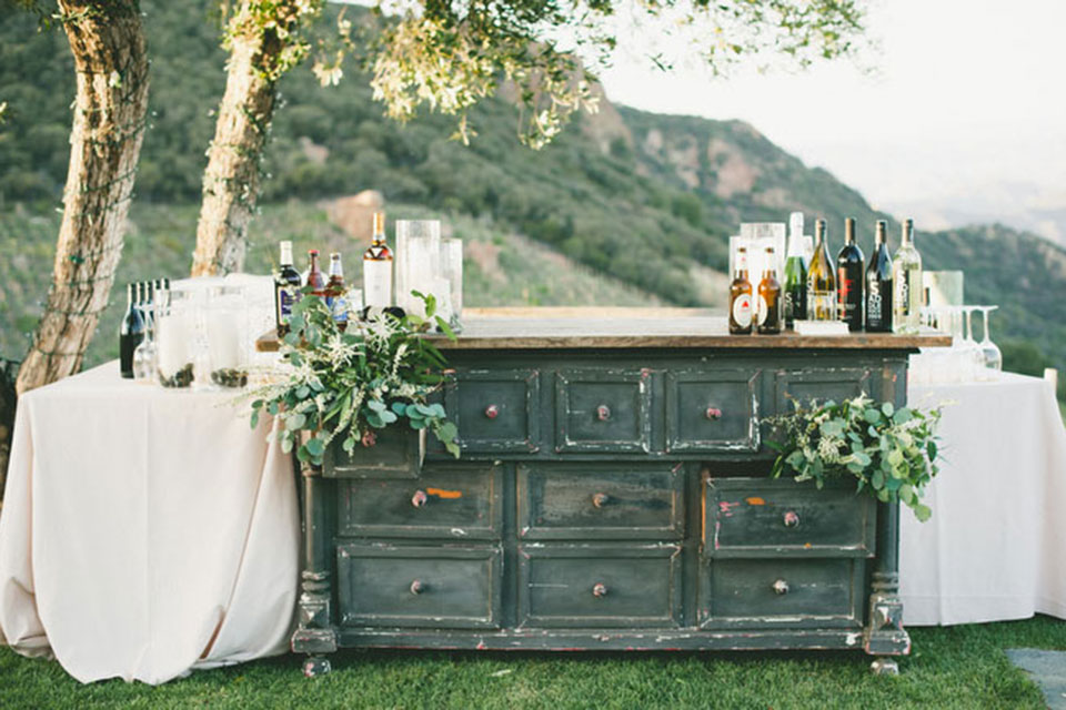 Cómo decorar una boda vintage