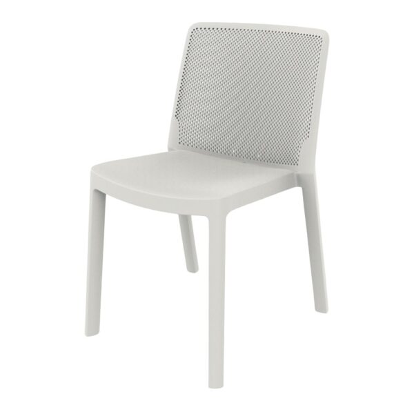 SILLA DE EXTERIOR FRESH blanca