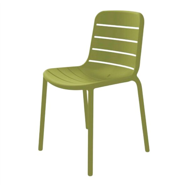 SILLA DE EXTERIOR GINA verde