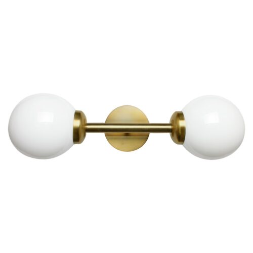 APLIQUE DE PARED DUMBELL estilo Mid Century. Encuéntralo en MisterWils. Más de 4000m² de exposición y almacén. oro