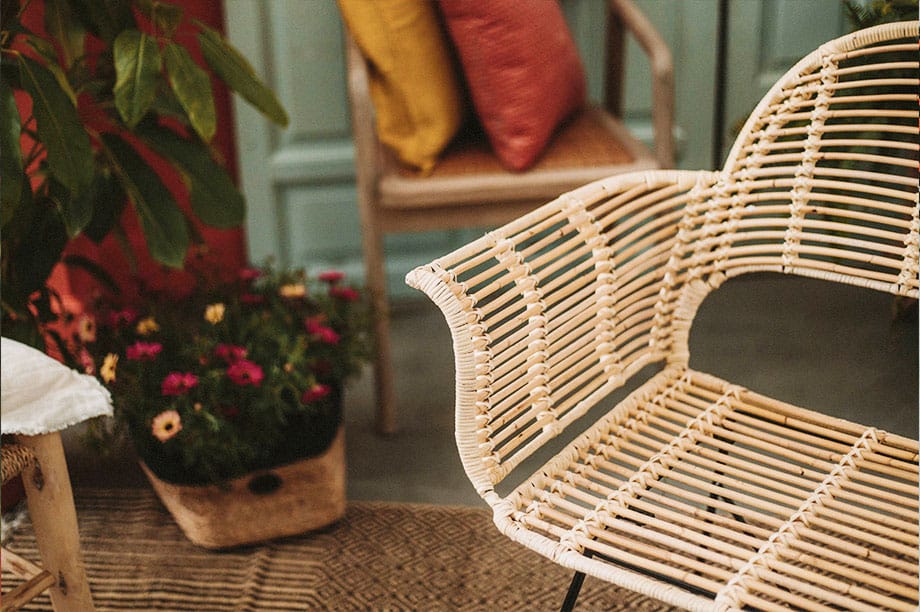 Lámparas de rattan de tendencia ideales para todos los estilos