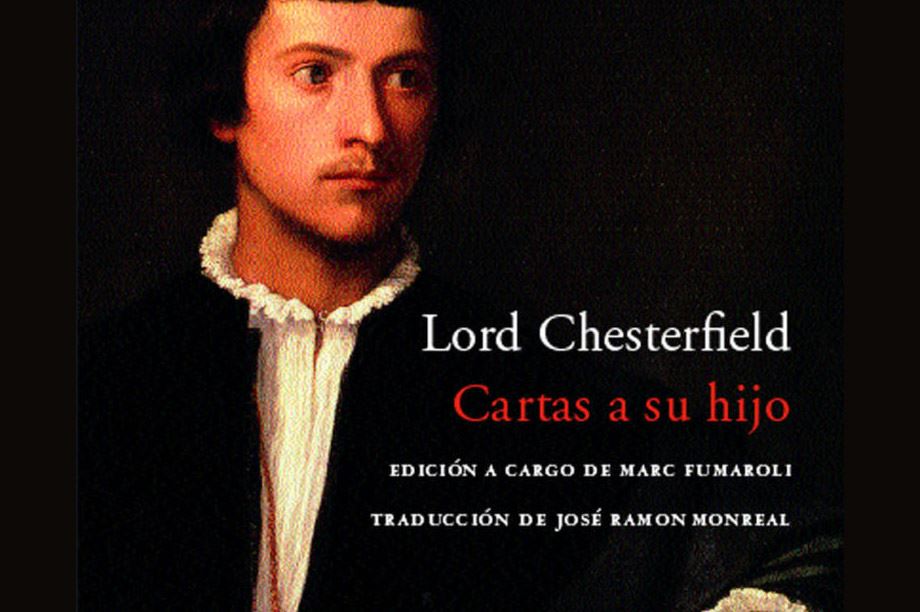 Portada libro Cartas a su hijo de Lord Chesterfield 