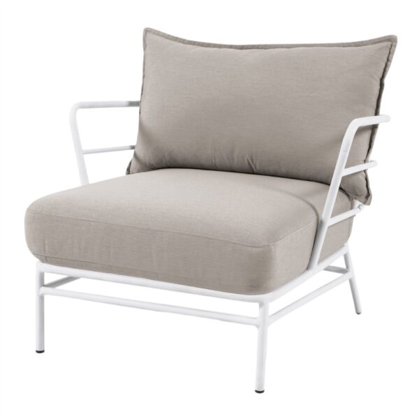 SILLÓN TAPIZADO MARELUZ blanco 1