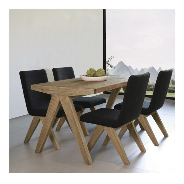 MESA DE COMEDOR DE MADERA MINADRA sesión salón