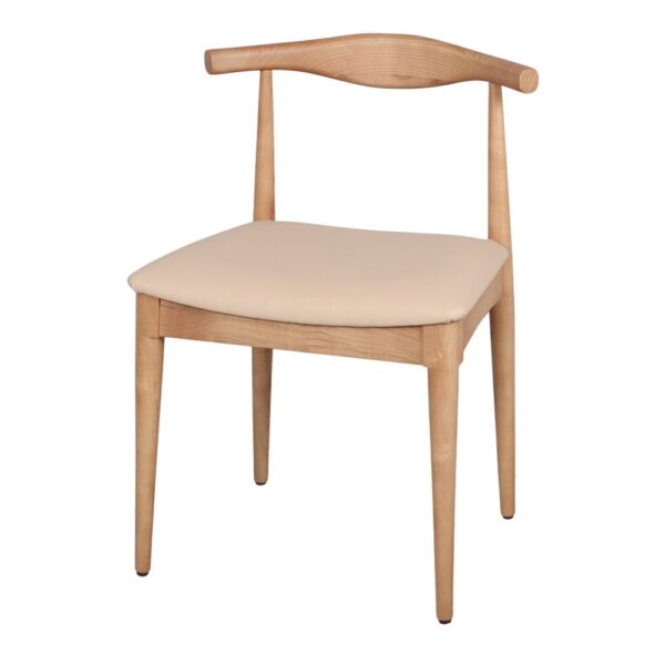 SILLA DE MADERAROGER de estilo Nórdico. Encuéntrala en MisterWils. Más de 4000m² de exposición y almacén. beige 3/4