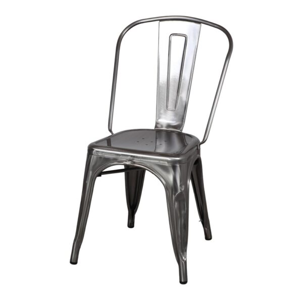 SILLA DE METAL FAVORIT estilo Industrial. 3/4