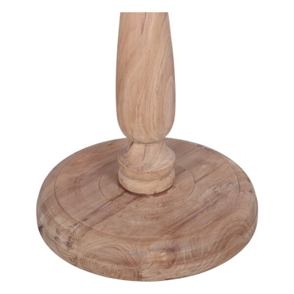 ARMAZÓN DE MESA HUBER de madera de teka torneada. 2