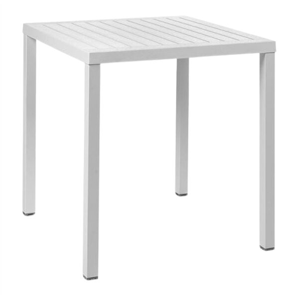 MESA DE EXTERIOR CURNI blanco