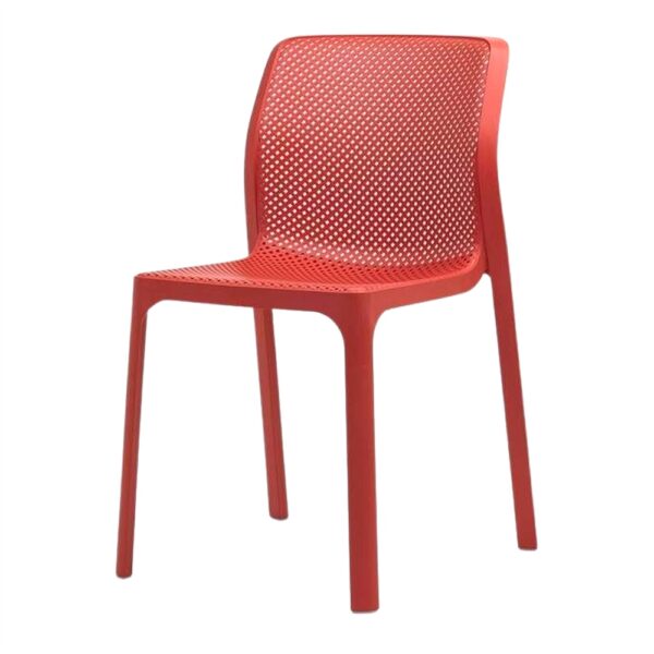 SILLA DE EXTERIOR NABRIT coral