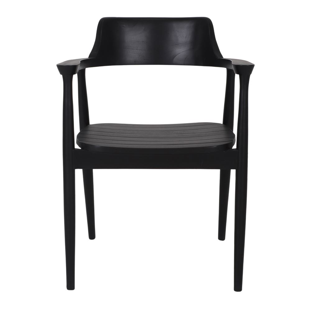 SILLA DE MADERA SAGGI estilo Contemporáneo. negro 2