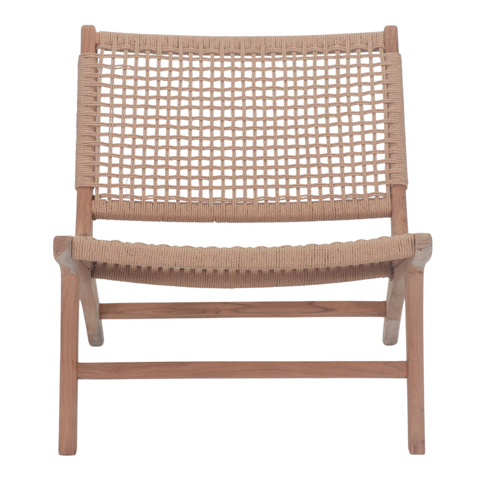 SILLÓN DE MADERA THORNE tipo lounge