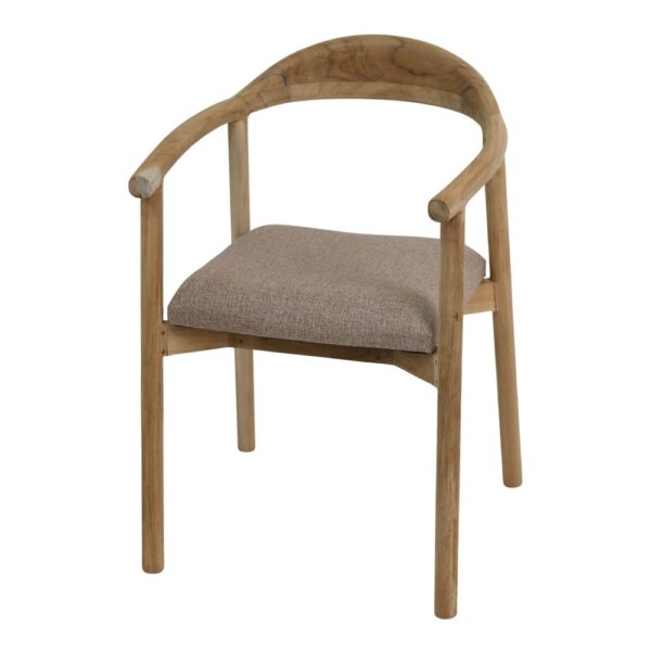 SILLA DE MADERA SARLATY estilo Nórdico 3/4