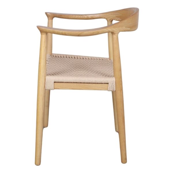 SILLA DE MADERA Y CUERDA CASSIA estilo Nórdico. 3