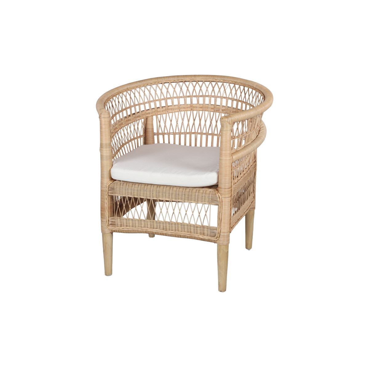 Sillones de fibra natural