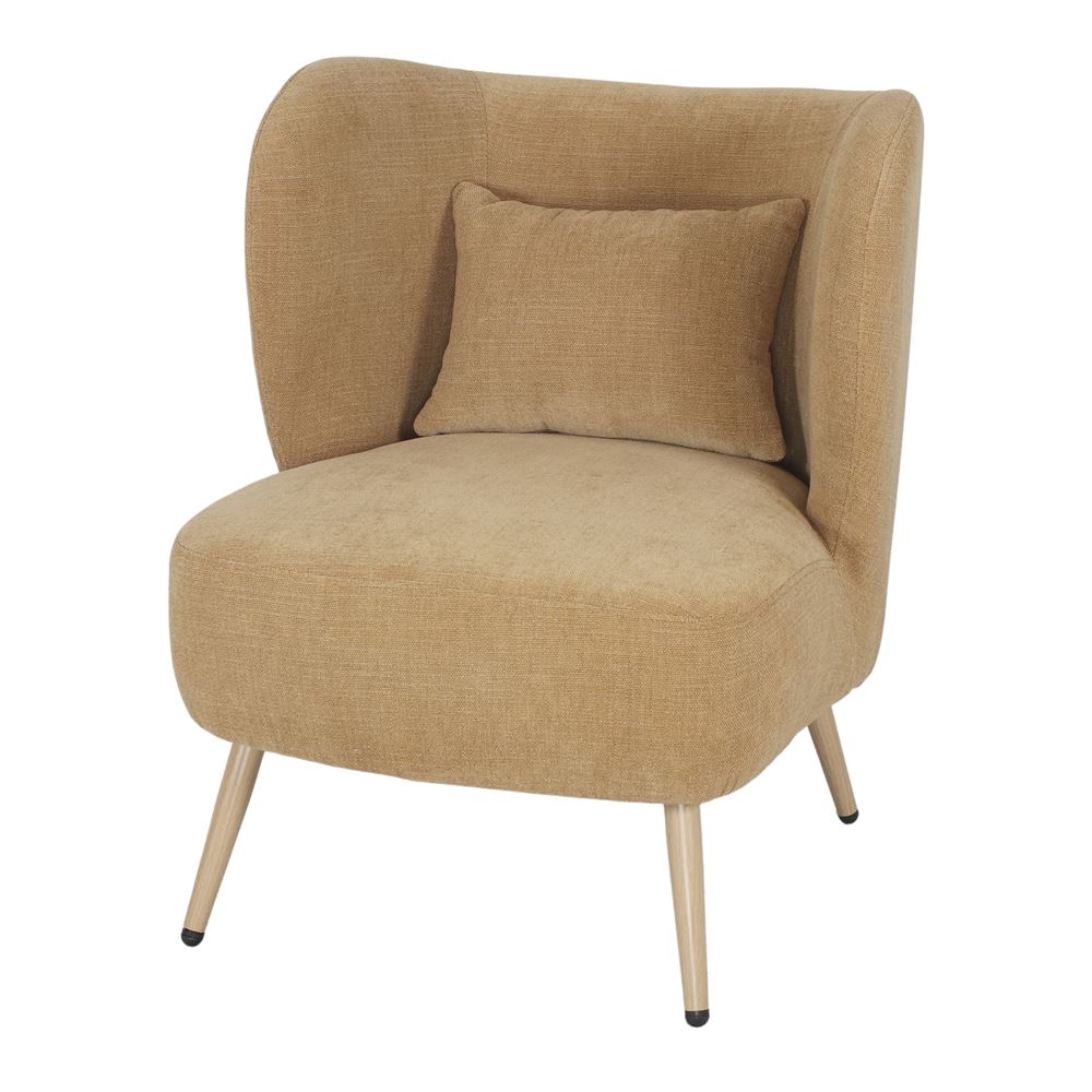 SILLÓN TAPIZADO DAKOTA - Mostaza 1