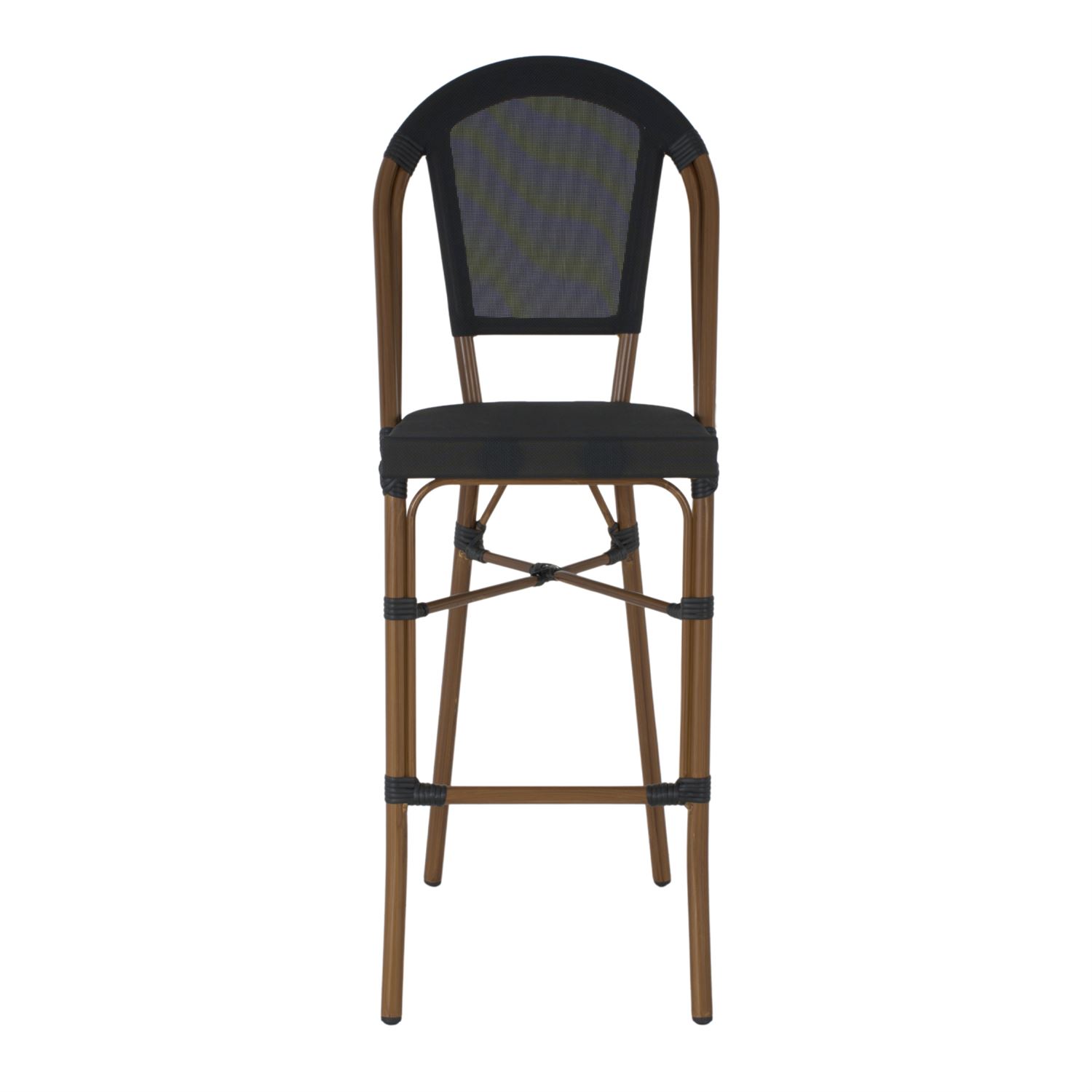 TABURETE ALTO DE EXTERIOR OXFORD estilo Bistrot