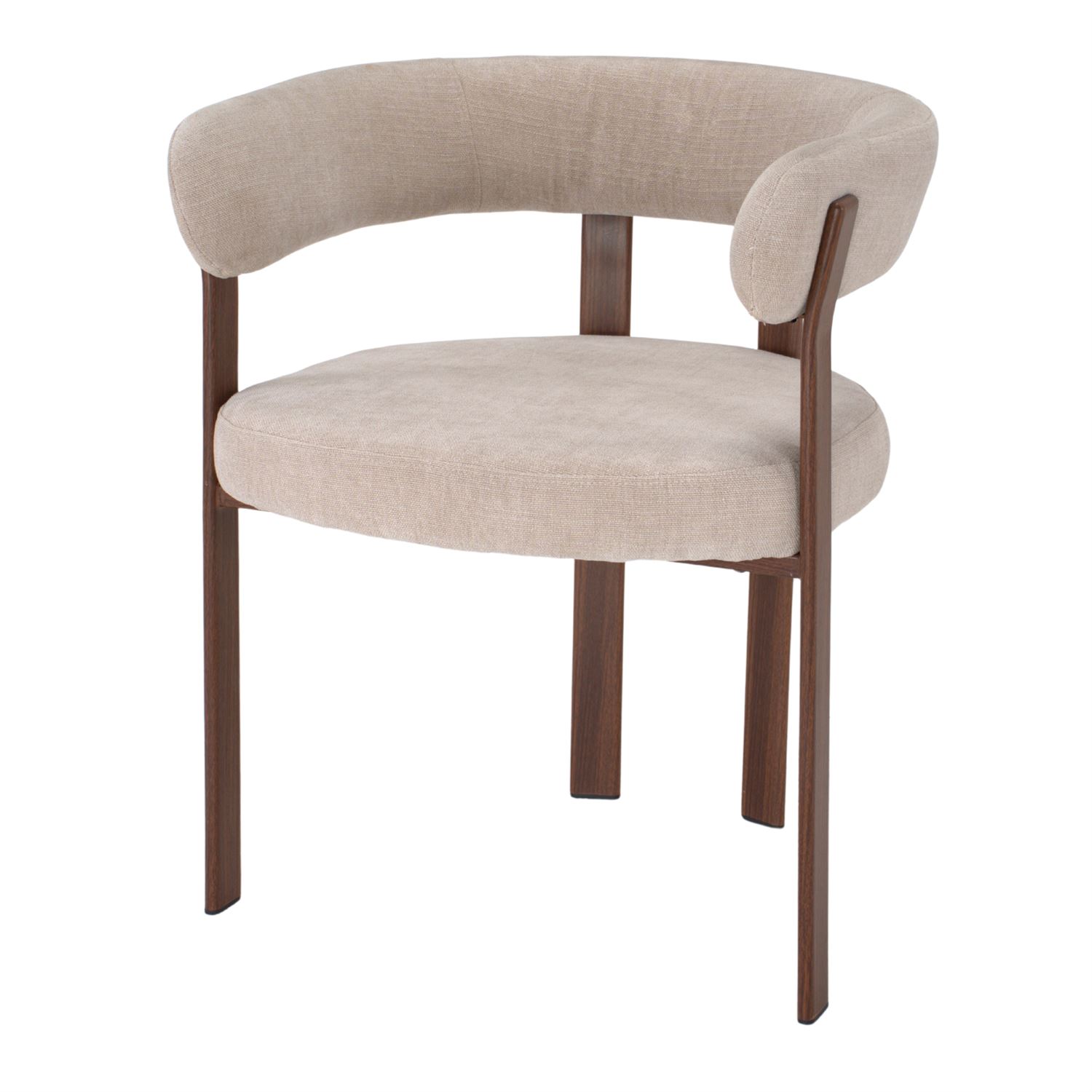 SILLA TAPIZADA KENSAL Marfil