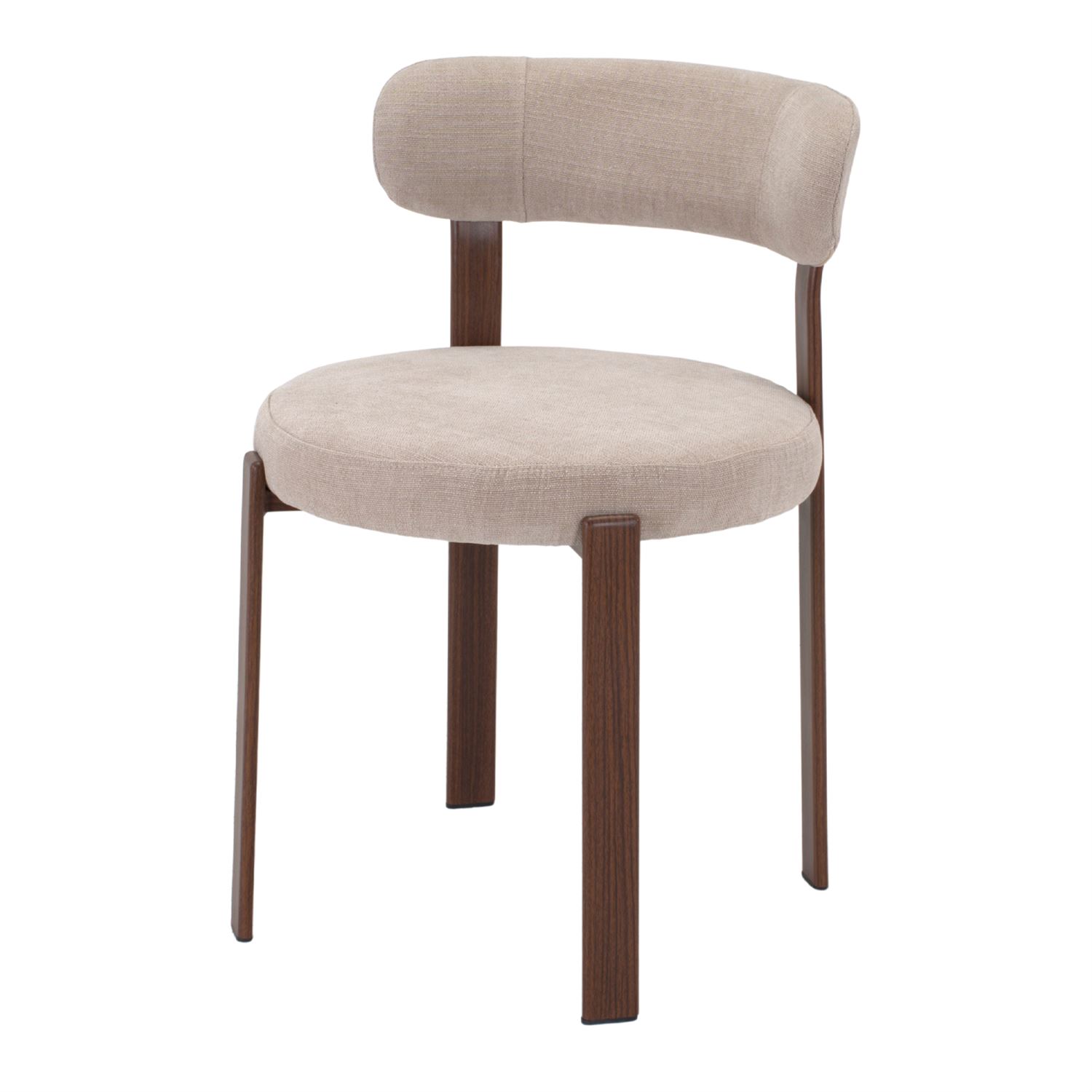 SILLA TAPIZADA NOBU Marfil